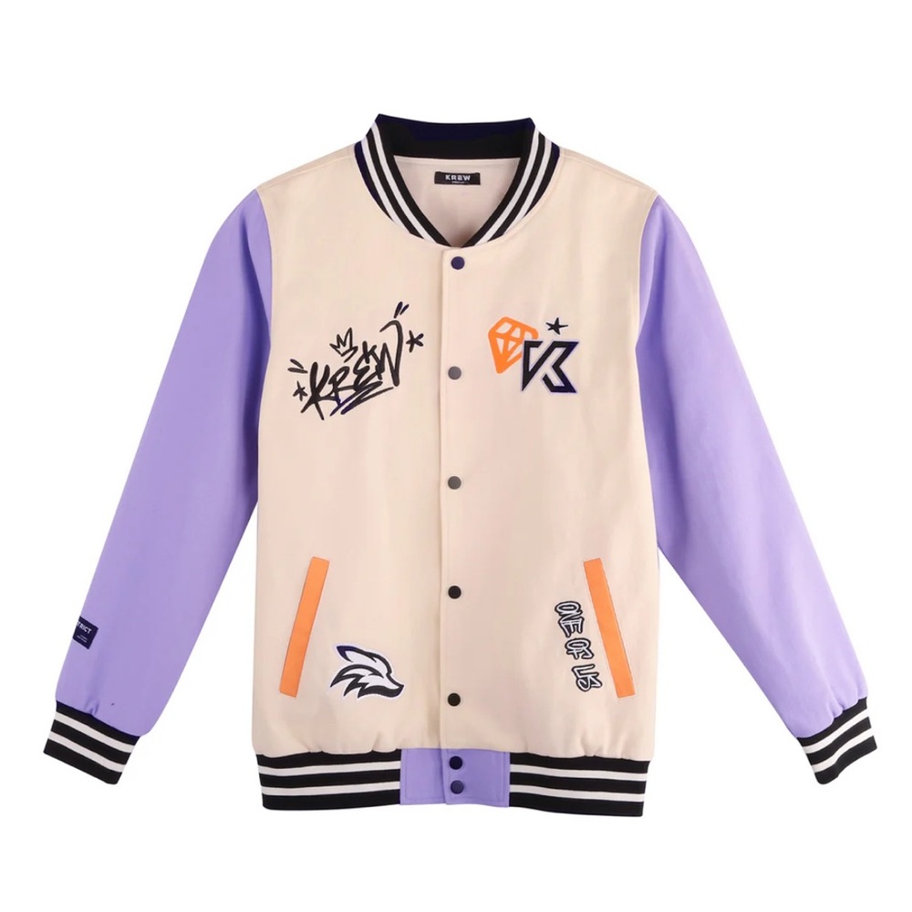 Krew Graffiti Bomber Jacket YXL